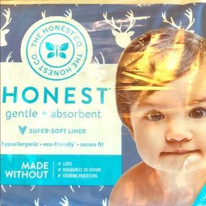 Honest Company diapers “oh deer” print size 2